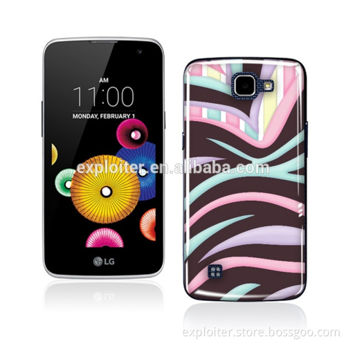 Full protective epoxy resin customizable phone cover for LG4 cover